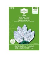 Holiday Time 60 16-Function LED Cool White C9 Lights Total Length 36 Ft NIB - £6.93 GBP