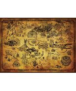 Nintendo The Legend Of Zelda Hyrule Map 1000 Piece Collector's Puzzle New/Sealed - $20.00