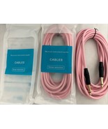 Musical Instrument Audio Cables Noise Reduction 1/4 Inch Two Pack - €21,32 EUR