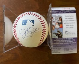 Jackie Bradley Jr. Signed Autographed Official Major League (OML) Baseball - JSA - £62.57 GBP