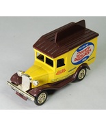 Vintage Golden Wheel Pepsi Cola Delivery Truck Yellow Die Cast - $5.50