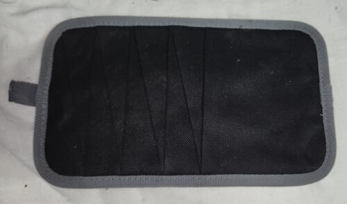 Flat DVD CD Storage Holder Fabric Car Travel - $5.99