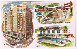 Postcard New York Hotel Syracuse Country House Northway Inn - £2.21 GBP