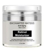 Retinol Moisturizer Night Cream in Hyaluronic Acid- Face Neck Eye Organi... - £9.82 GBP