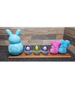 Easter Collectibles - (3) PEZ Dispensers, (2) Peep Plushes &amp; (1) 10&quot; Bunny! - £15.12 GBP