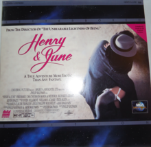 Henry &amp; June (1990) Laserdisc Movie Philip Kaufman Fred Ward Uma Thurman - £3.99 GBP