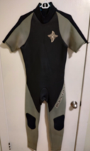 Body Glove Wet Suit 3/2MM Men&#39;s CHEST-ZIP Fullsuit - Black - £34.66 GBP