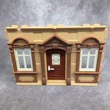 Playmobil Victorian 5300 Front Door w/Wallpaper Replacement Part-Some Yellowing - £7.02 GBP