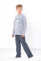 Pajama Set (boys), Winter,  Nosi svoe 6076-024-33-1 (siryj-box-klitynka) - £23.09 GBP+