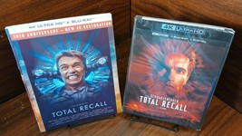 Total Recall (4K+Blu-ray-No Digital)Custom Slipcover -Free SHIPPING w/Tracking! - £15.07 GBP