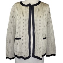Ann Taylor Gold Metallic Cardigan Sweater Size Large New with Tags - £27.19 GBP