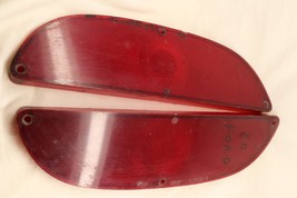 Pair OEM 1960 Ford Galaxie Fairlane Custom Tail Stop Turn Sig Light Lens... - $35.87