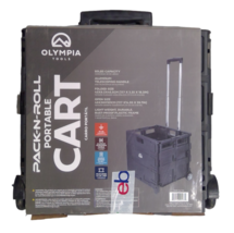 OPEN BOX - Olympia Tools 85-010 Pack-N-Roll Portable Tool Carrier Cart, ... - $44.99
