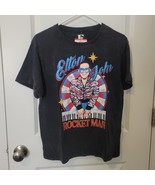 New ELTON JOHN / ROCKET MAN Retro Trendy Graphic T-Shirt Concert - XSmal... - $14.88 CAD