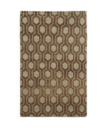 Maddox 5650 Hand Knotted Wool Runner Rug Brown - 42 ft. 6 in. x 10 ft. - $9,215.15 MXN