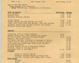 Shuckers Oyster Bar Menu Seafood Map Fairmont Olympic Hotel Seattle Wash... - £21.68 GBP