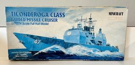 Minicraft 1/700 Ticonderoga Class Guided Missile Cruiser Model Kit - Sea... - $29.65