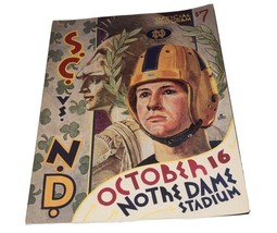 Notre Dame vs USC Football Program October 16th 1999 Magazine - $212.37 MXN