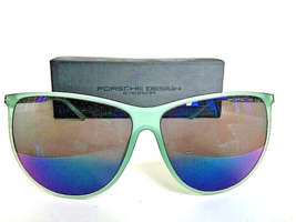 New Porsche Design P 8601 P8601 D Cat.3 Blue Mirrored Women&#39;s Sunglasses... - $189.99