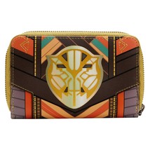 Loungefly Women&#39;s Black Panther Okoye Cosplay Wallet Size One Size - $39.60
