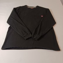 Wrangler Workwear Men&#39;s Black Cotton Long Sleeve Long Sleeve Shirt Size ... - $15.54 CAD