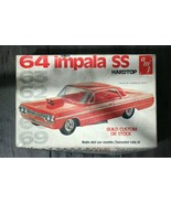 Vintage &#39;64 Chevy Impala SS Hardtop 1:25 Model Kit 2203 Build Stock or C... - $74.99