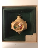 Hallmark Santas On His Way Christmas Ornament 1983 Original Box Scenes o... - $11.76