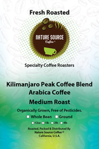 Kilimanjaro Peak Coffee Blend | Organic | Medium Roast | Fresh Roasted - $18.06+