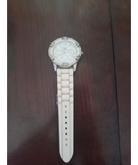 Used White Watch Missing Some Gems On The Side - $15.72
