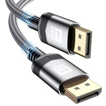 Displayport Cable 6.6Ft [8K@60Hz, 4K@144Hz,1080P@240Hz], 8K Dp 1.4 Cable Hbr3,Go - £26.57 GBP