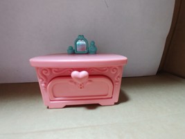 Fisher Price Loving Family Dollhouse Pink Dresser  - £6.17 GBP