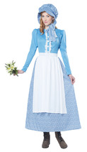 California Costumes Women&#39;s Pioneer Woman Costume Blue/White Large - £78.79 GBP