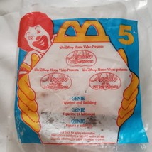 1996 McDonalds Disney&#39;s Aladdin 5 Genie New in Package  - £7.78 GBP