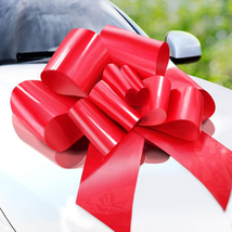 Big Car Bow (Red, 23 Inch), Giant Birthday Bow, Huge Car Bow, Big Red Bow, Bow f - £12.96 GBP