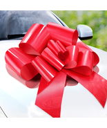 Big Car Bow (Red, 23 Inch), Giant Birthday Bow, Huge Car Bow, Big Red Bo... - £13.08 GBP