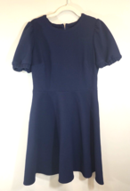 Gal Meets Glam Navy Blue Dress Size 10 - Knee Length Fit n Flare - $540.74 MXN