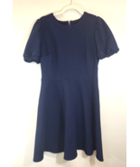 Gal Meets Glam Navy Blue Dress Size 10 - Knee Length Fit n Flare - $540.74 MXN