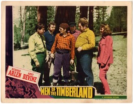 *Men Of The Timberland (1941) Lumberjacks Richard Arlen, Andy Devine Watch Man - £35.96 GBP