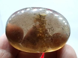 Smoky Quartz Palm Stone Oval Healing Natural Smokey A Grade Crystal Anxi... - £22.43 GBP