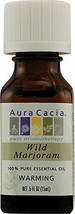 Aura Cacia Essential Oil Marjoram .5 oz ( Multi-Pack) - £7.80 GBP