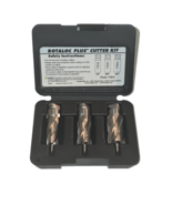Hougen 17802 RotaLoc Plus Cutter Kit 1/2, 5/8, 3/4&quot; New - €100,59 EUR