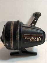 Vintage Johnson Country Mile 10 Spin Cast Fishing Reel working - $22.40