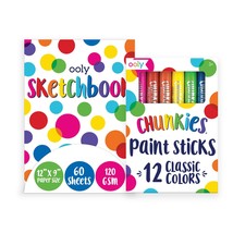 Ooly Chunkies Twistable Tempera Paint Sticks For Kids, No Mess Kids Art Supplies - £5.04 GBP+
