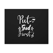  Put God First Matthew 6:33 White Christian Wall Art Bible Verse - £55.79 GBP+