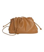 Bottega Veneta Camel Brown Lambskin The Mini Pouch crossbody bag - $1,380.70 CAD