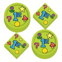 Video Game Super Mario Paper Dinner Plates and Lunch Napkins (Serves 16) - £13.36 GBP+