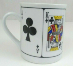Collectible Playing Cards High Cards Spades Coffee Cup Mug - $6.88