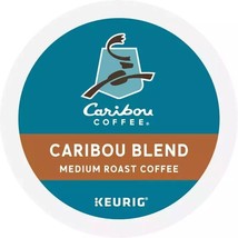 Caribou Coffee Caribou Blend Coffee K-Cup 100 Count - Bulk - Old Stock - £30.92 GBP