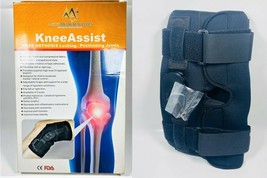 Knee Assist, knee Orthosis Locking/Positioning Joints - Black (2X-LARGE) - £14.86 GBP