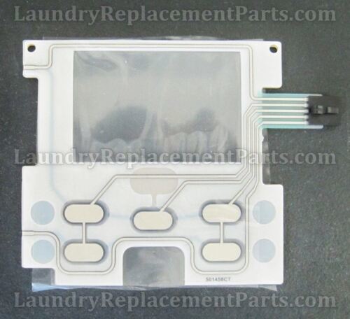 501456 MEMBRANE SWITCH, TOUCHPAD for HUEBSCH, SQ DRYER, M414049, M414050, SQDC-1 - $12.87